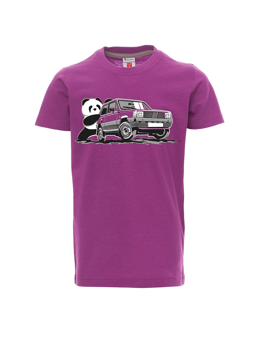 Maglia da bambino viola Il veterano italiano F Panda