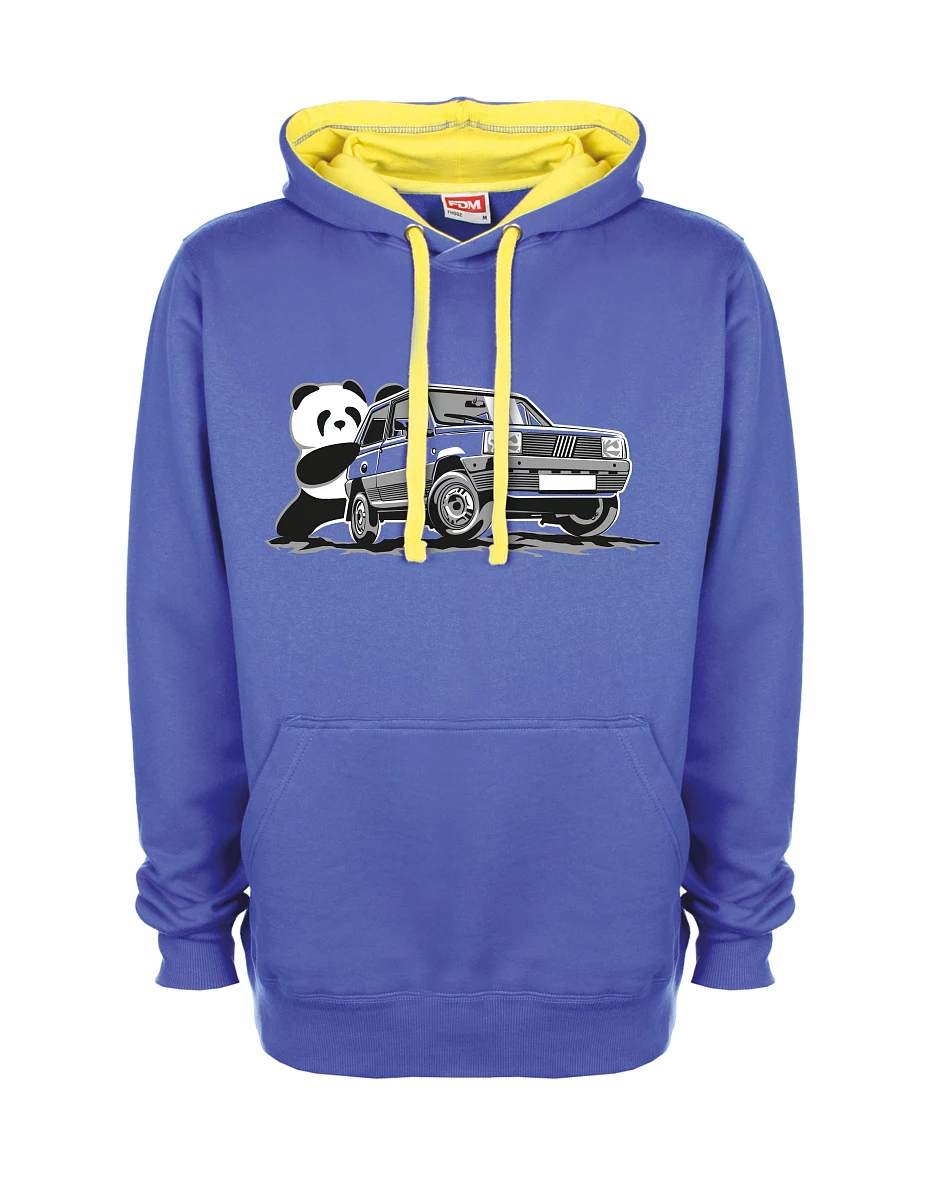 Felpa giallo-blu Il veterano italiano F Panda