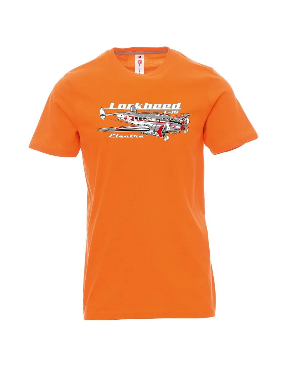 Maglia da uomo arancione Lockheed L-10