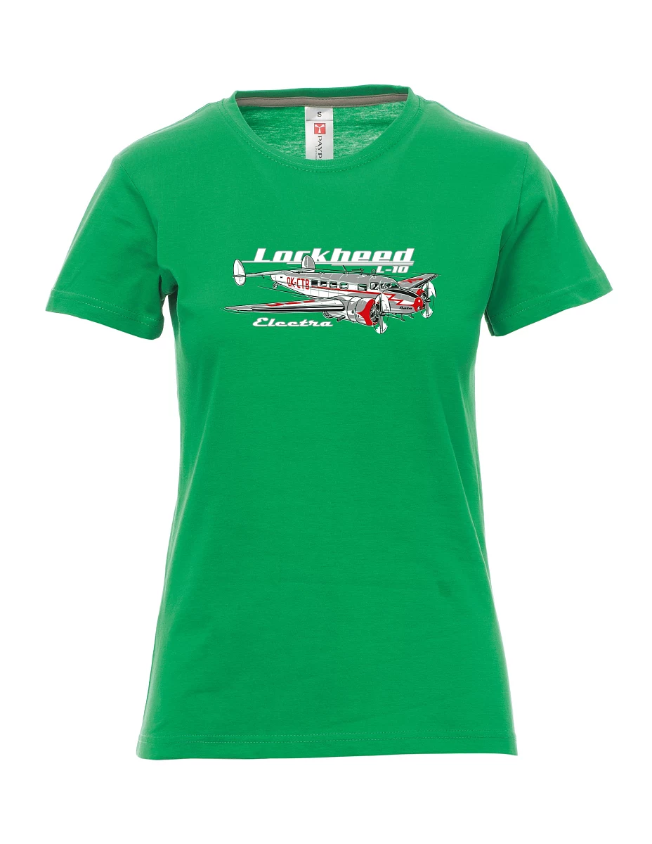 Maglia da donna verde Lockheed L-10