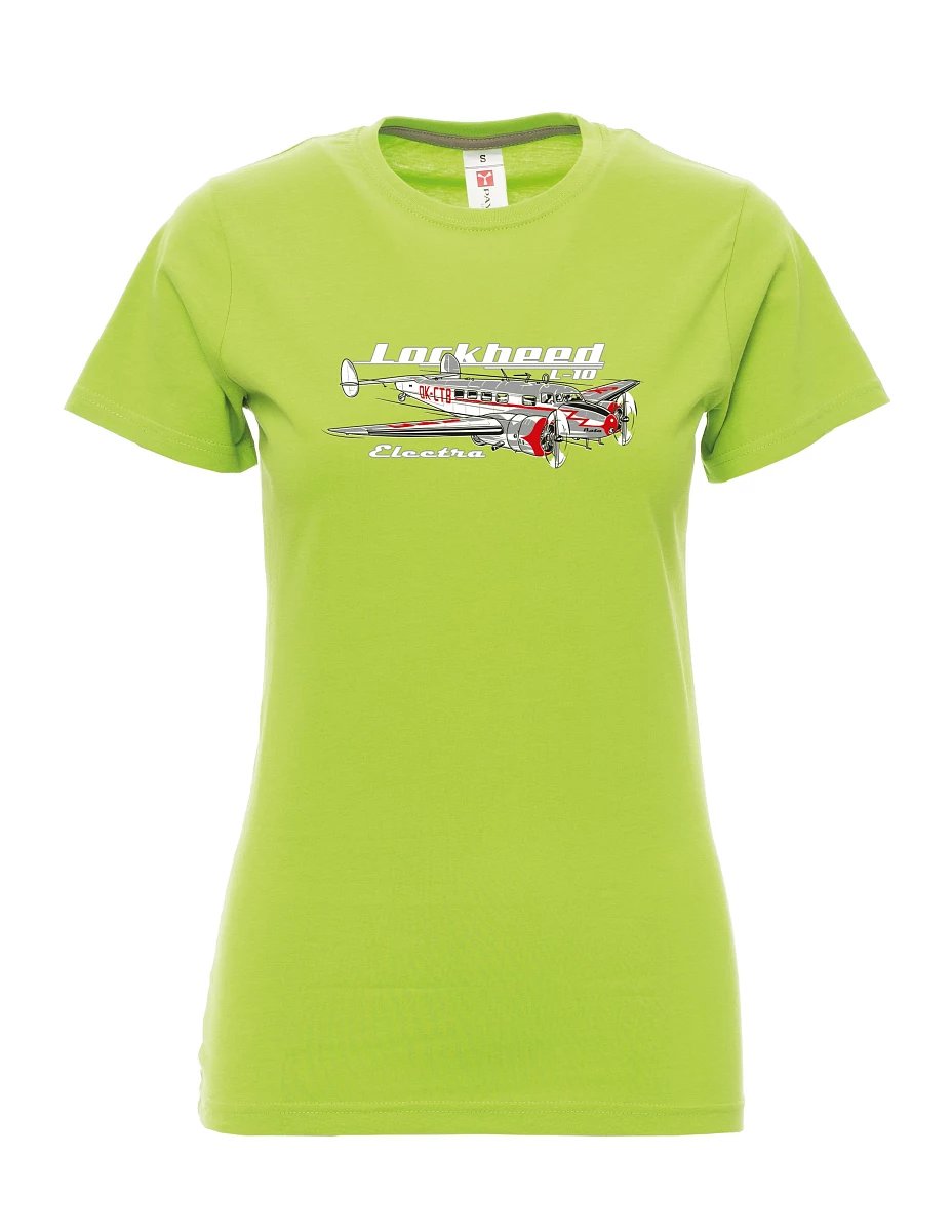 Maglia da donna colore lime Lockheed L-10