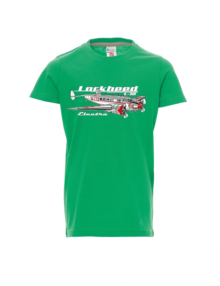 Maglia da bambino verde Lockheed L-10