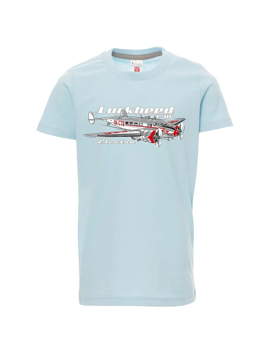 Maglia da bambino blu pallido Lockheed L-10