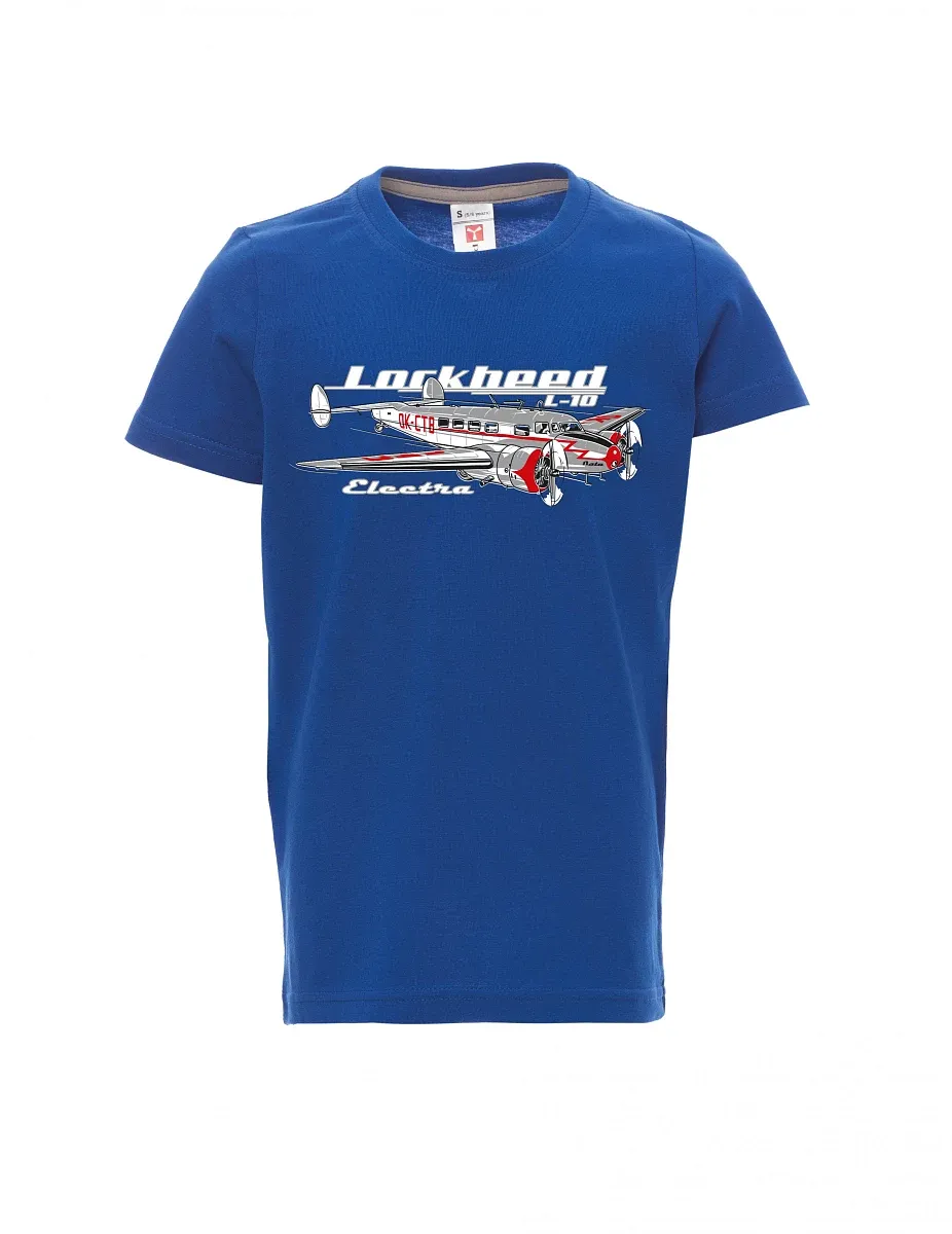 Maglia da bambino blu Lockheed L-10