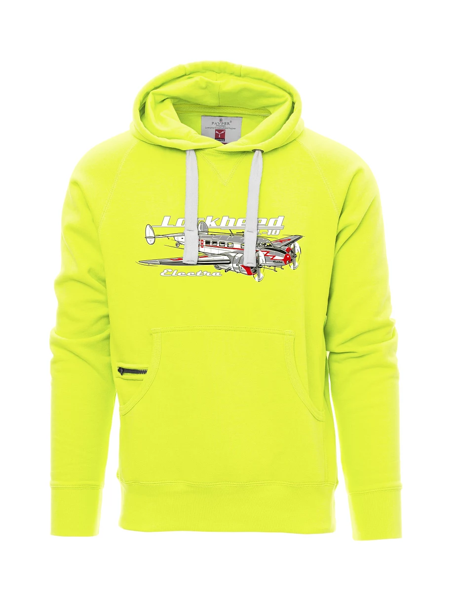 Felpa da uomo fluorescente Lockheed L-10