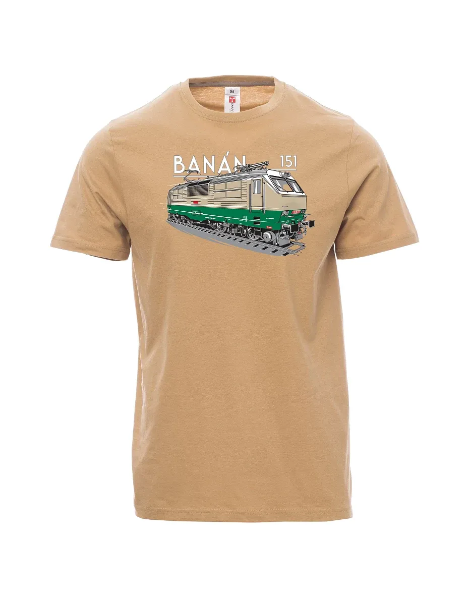Maglia da uomo marrone Locomotiva elettrica 151 "banana"