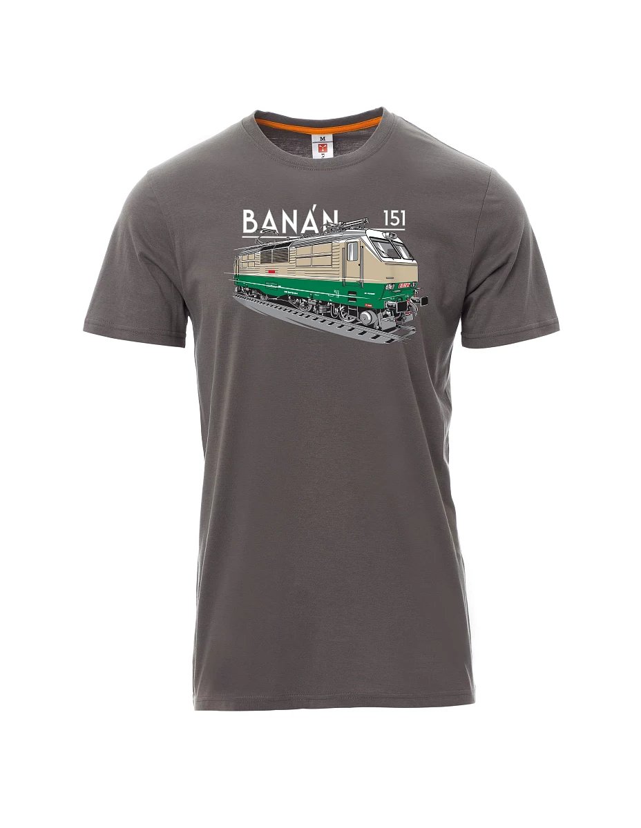 Maglia da uomo grigia Locomotiva elettrica 151 "banana"