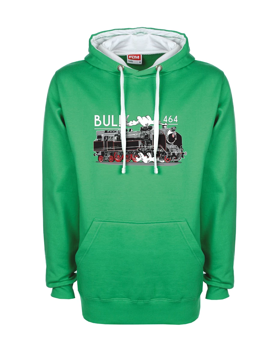 Felpa bianco-verde Locomotiva 464