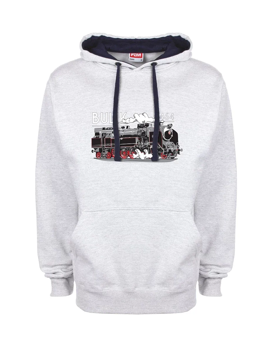 Felpa blu-grigio Locomotiva 464