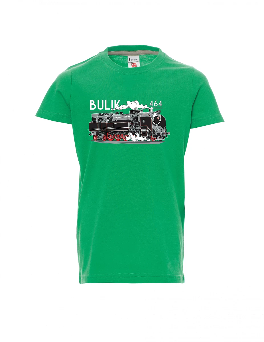 Maglia da bambino verde Locomotiva 464