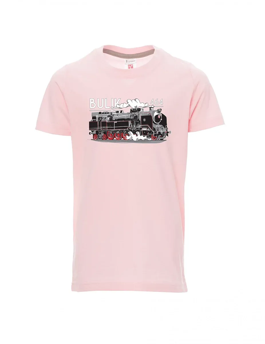 Maglia da bambino rosa chiaro Locomotiva 464