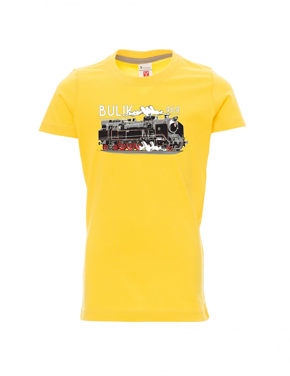 Maglia da bambino gialla Locomotiva 464