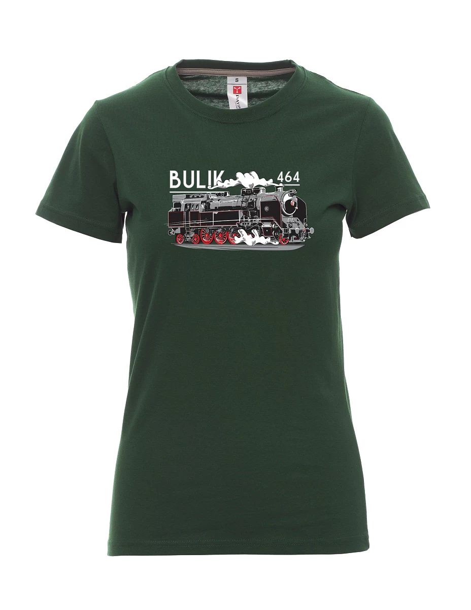 Maglia da donna verde scuro Locomotiva 464