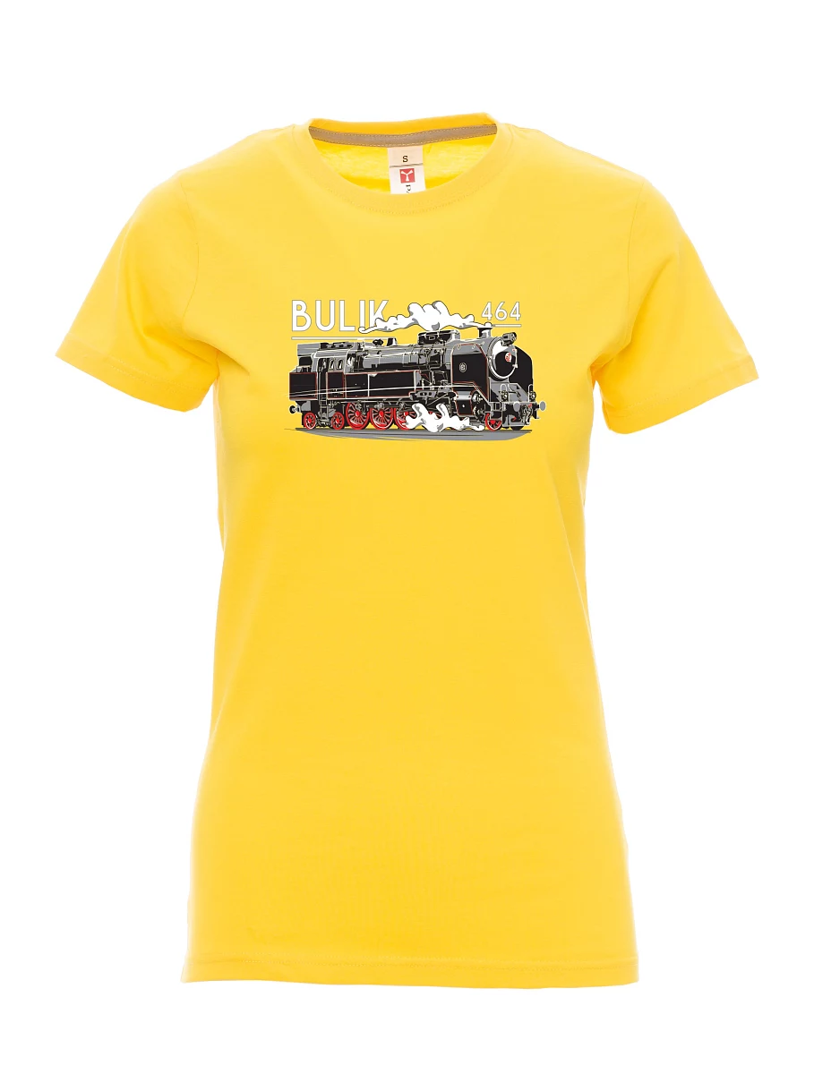 Maglia da donna gialla Locomotiva 464