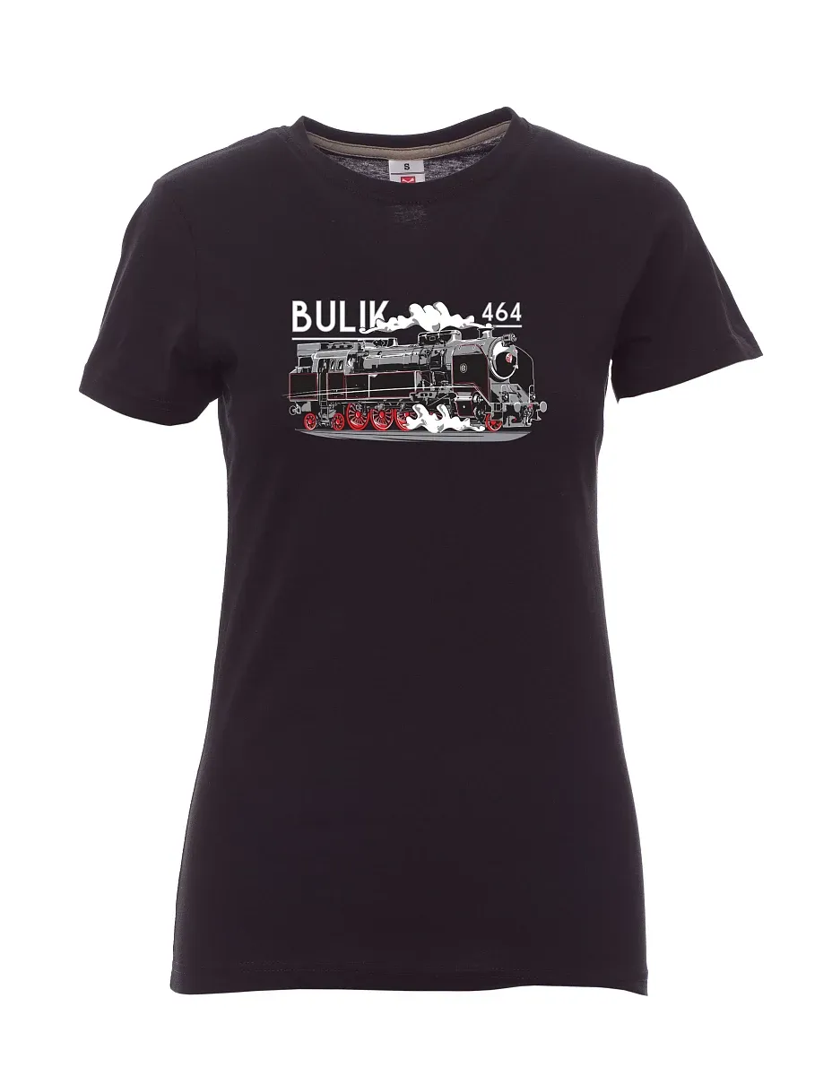 Maglia da donna nera Locomotiva 464