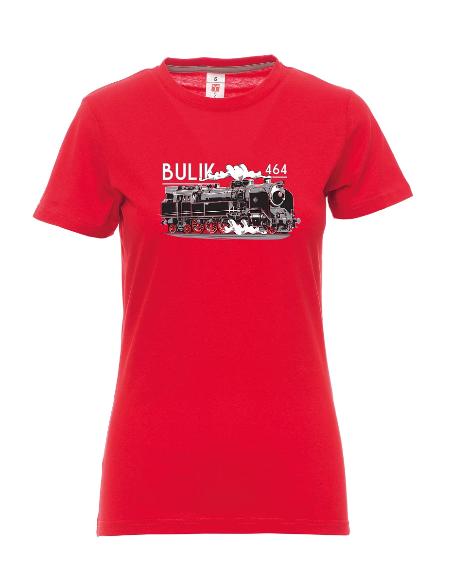 Maglia da donna rossa Locomotiva 464