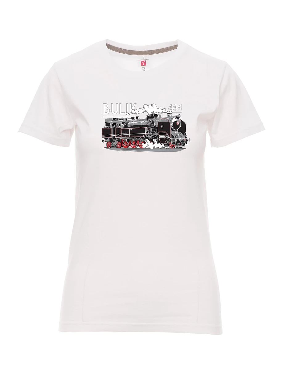 Maglia da donna bianca Locomotiva 464