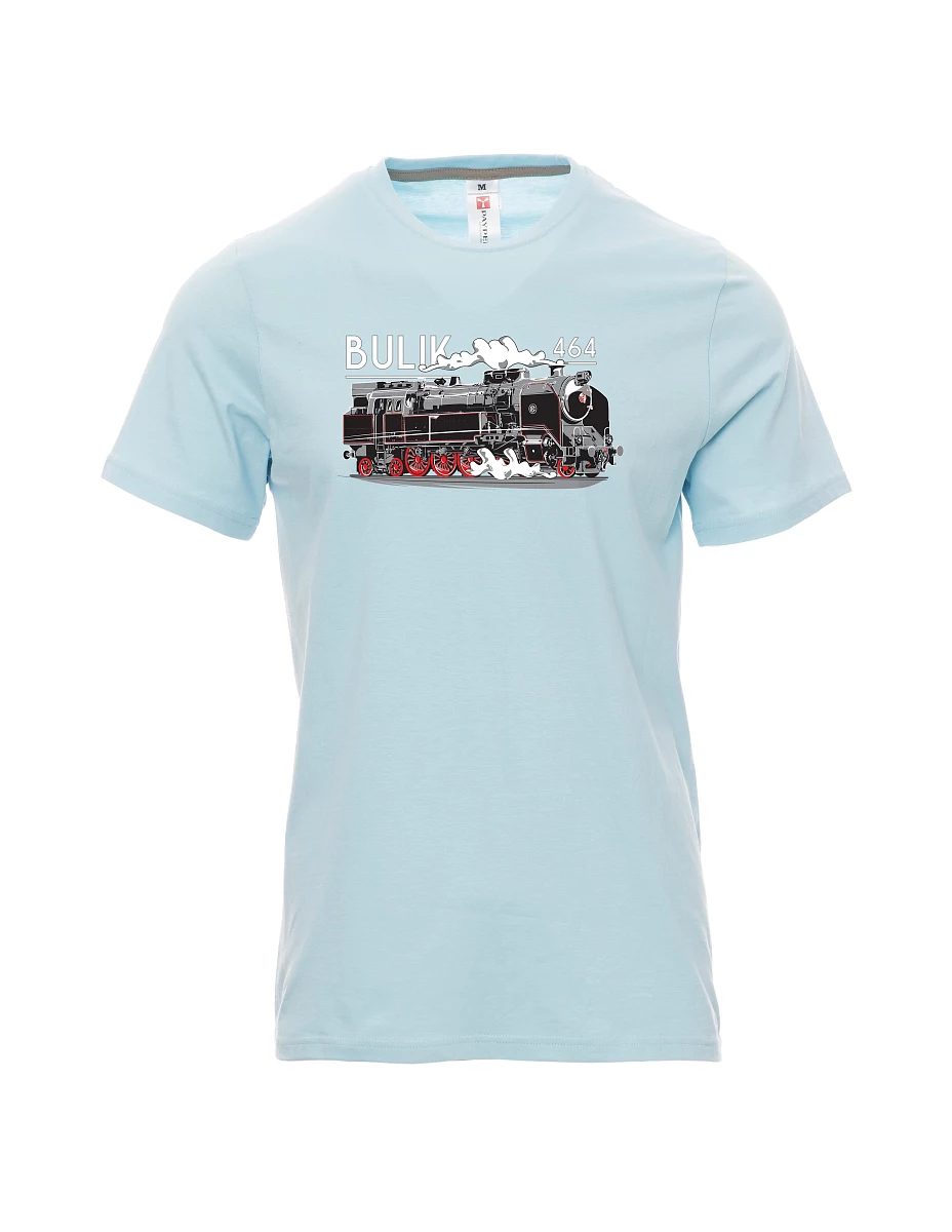 Maglia da uomo blu pallido Locomotiva 464