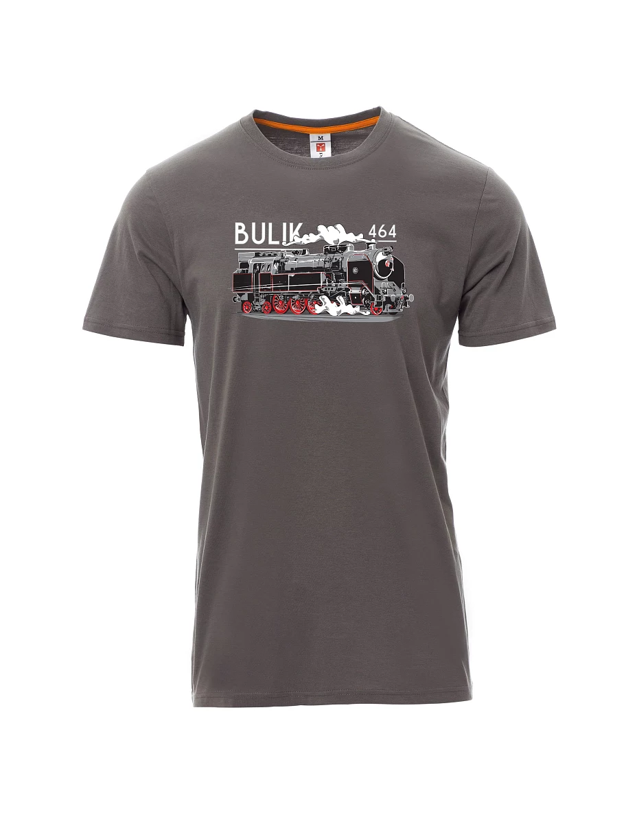 Maglia da uomo grigia Locomotiva 464