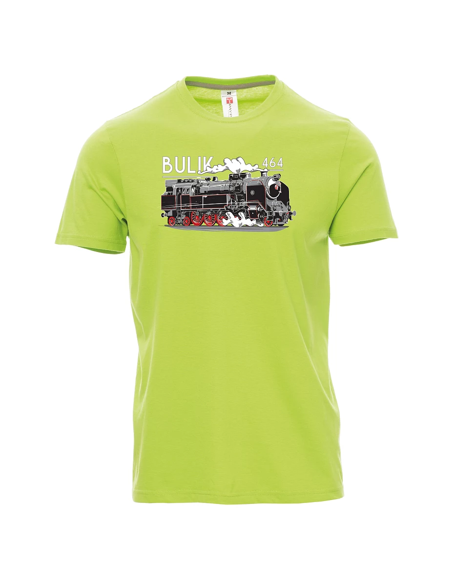 Maglia da uomo verde chiaro Locomotiva 464