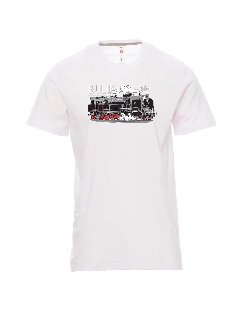 Maglia da uomo bianca Locomotiva 464