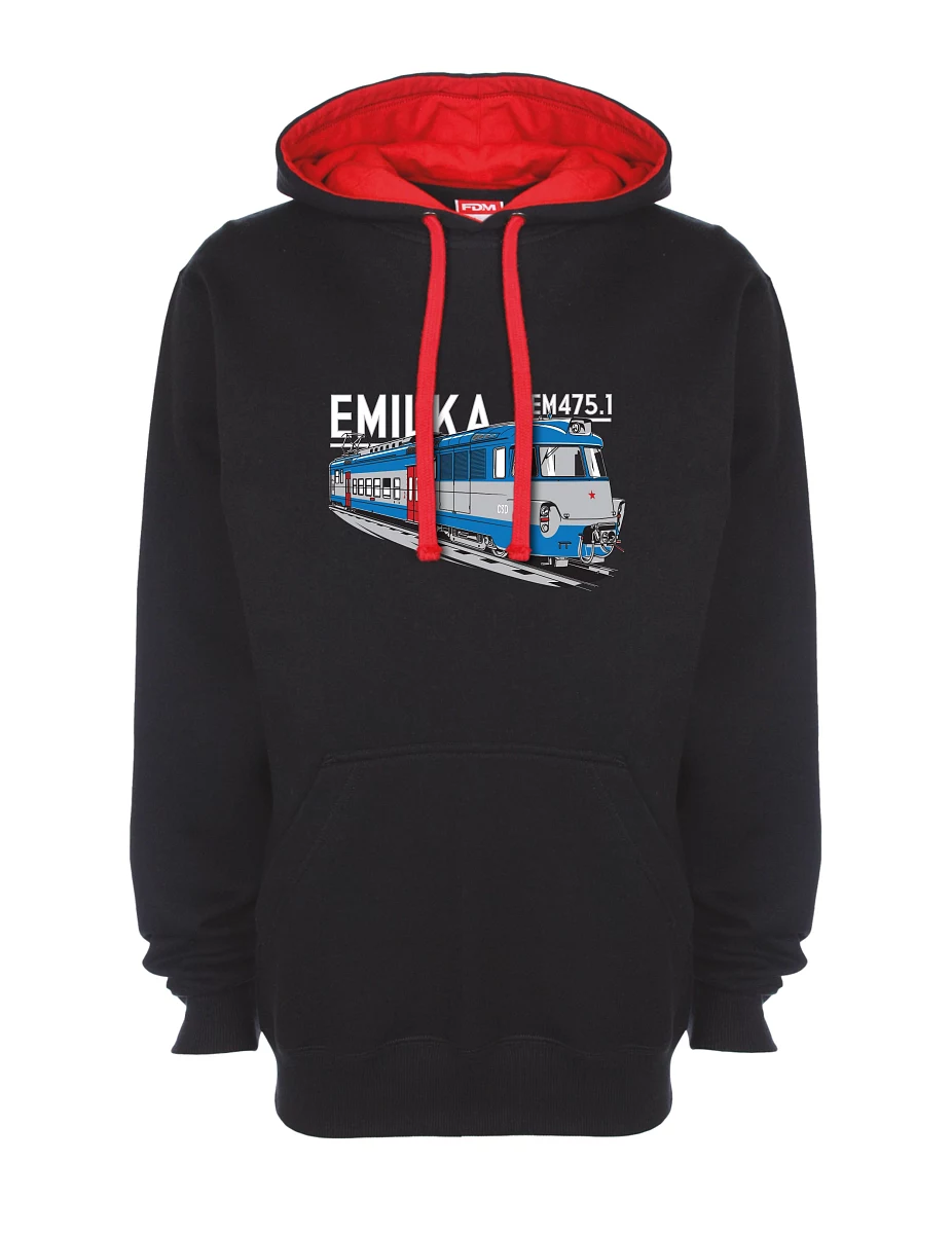 Felpa rosso-nera Unità elettriche 475.1