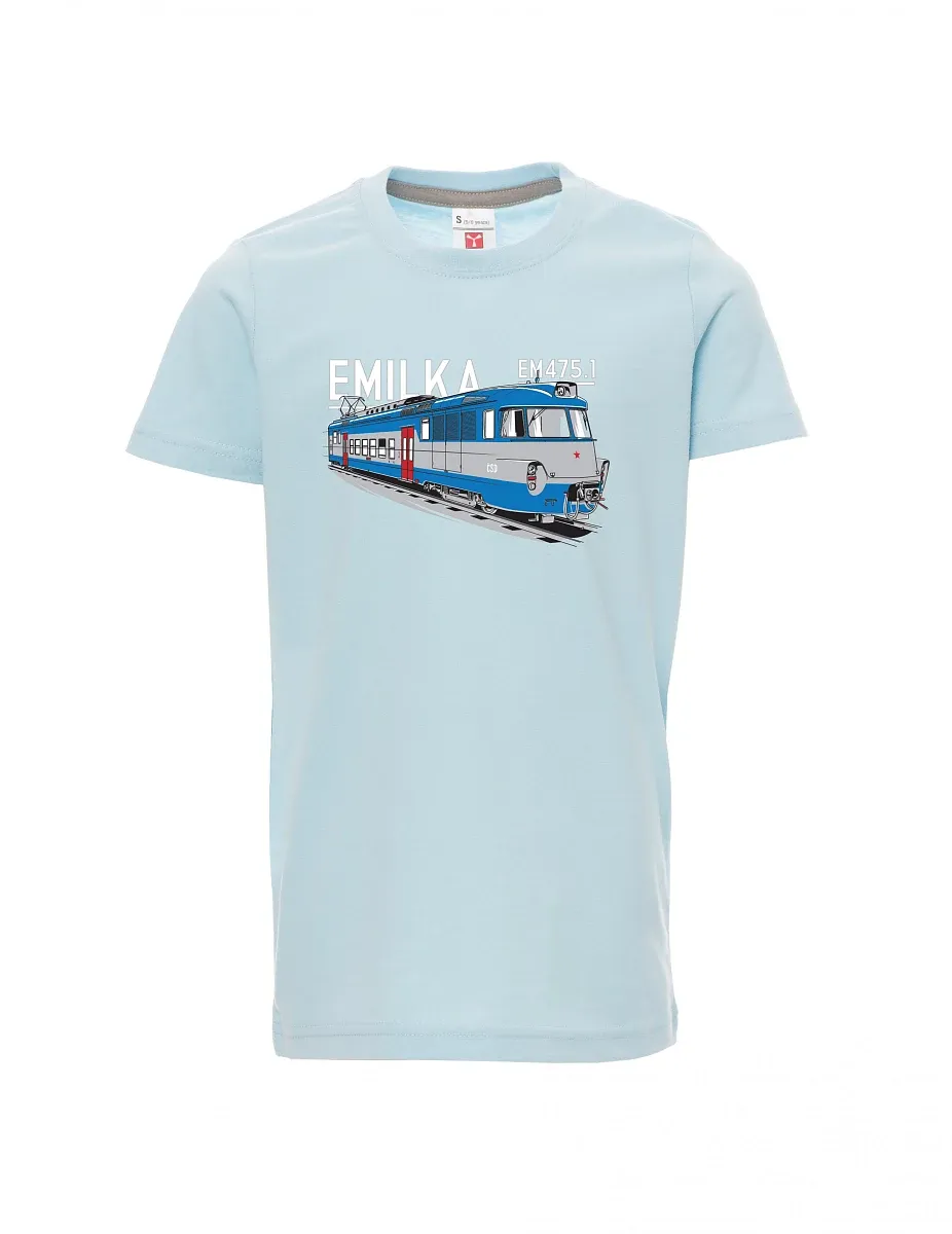 Maglia da bambino blu pallido Unità elettriche 475.1