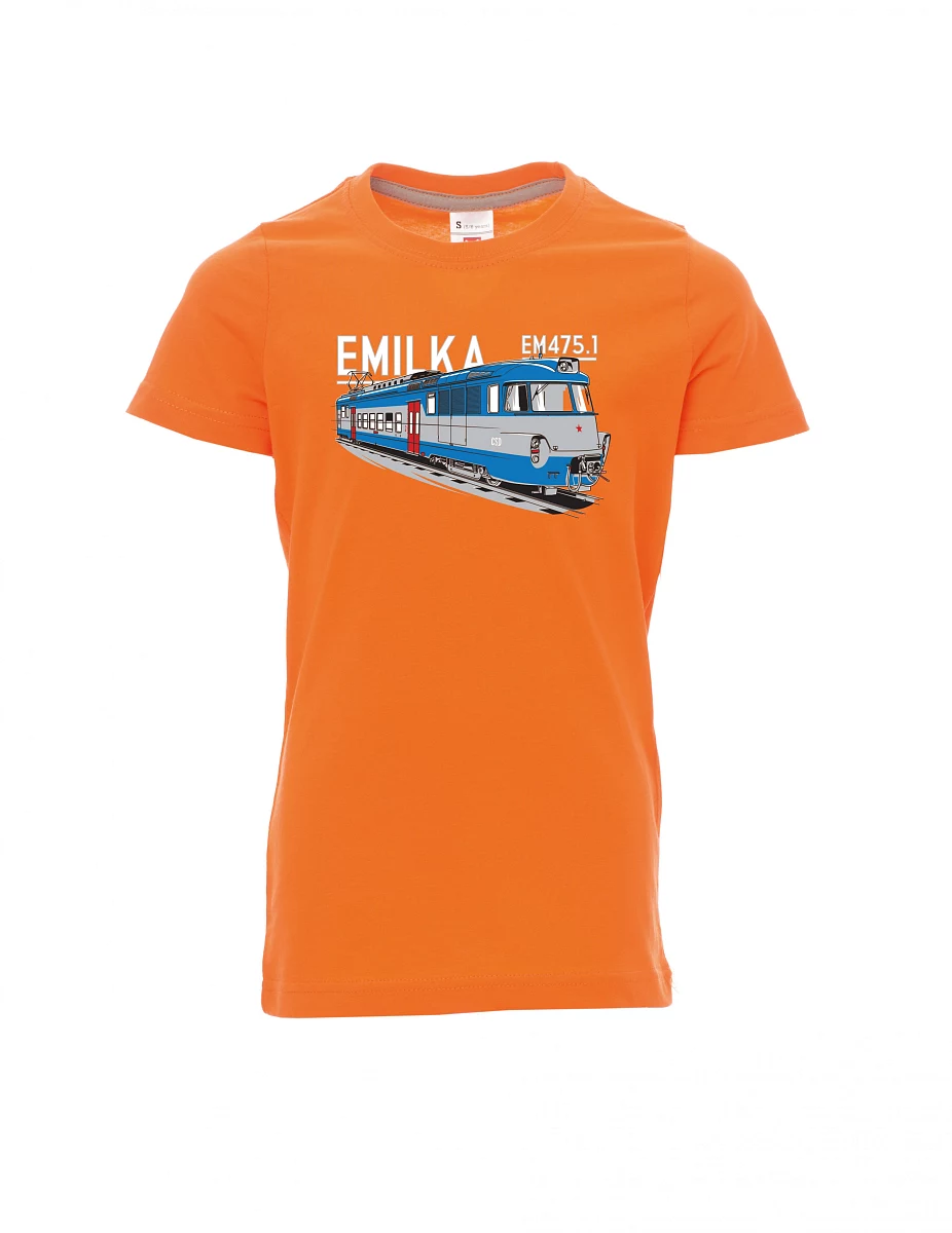 Maglia da bambino arancione Unità elettriche 475.1