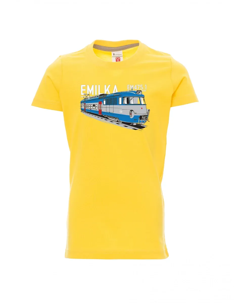 Maglia da bambino gialla Unità elettriche 475.1