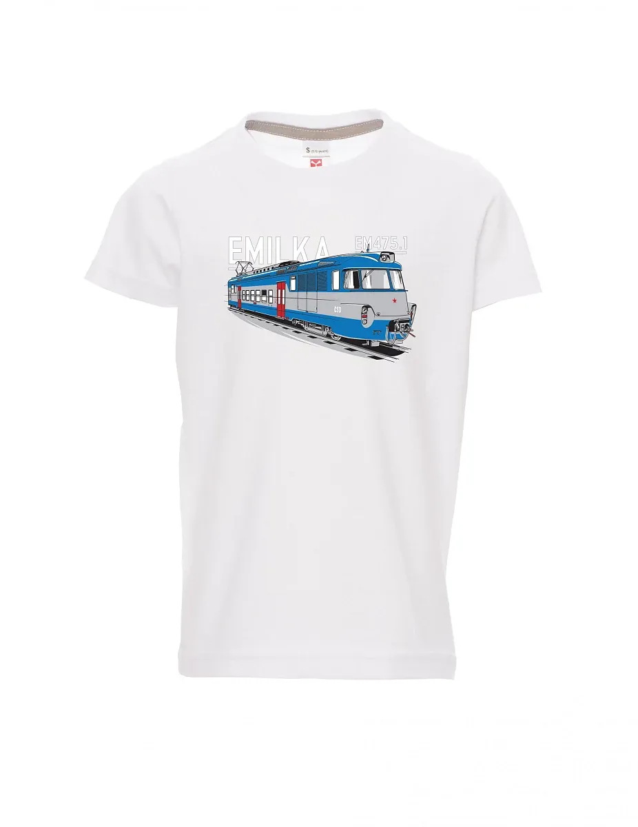 Maglia da bambino bianca Unità elettriche 475.1