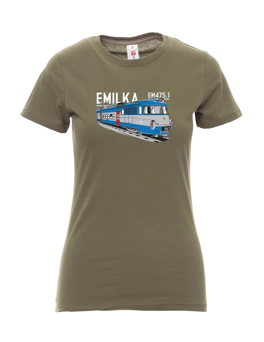 Maglia da donna cachi Unità elettriche 475.1