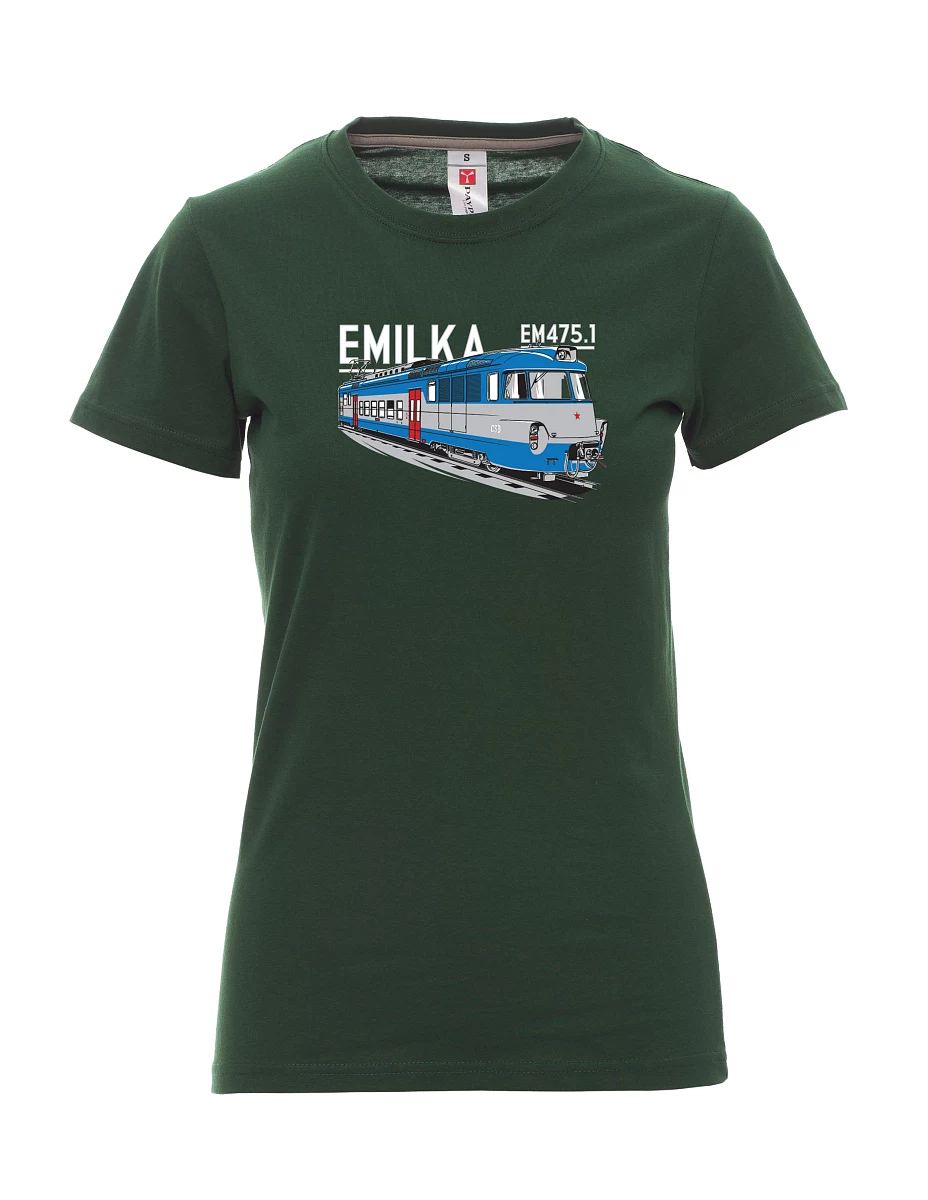 Maglia da donna verde scuro Unità elettriche 475.1