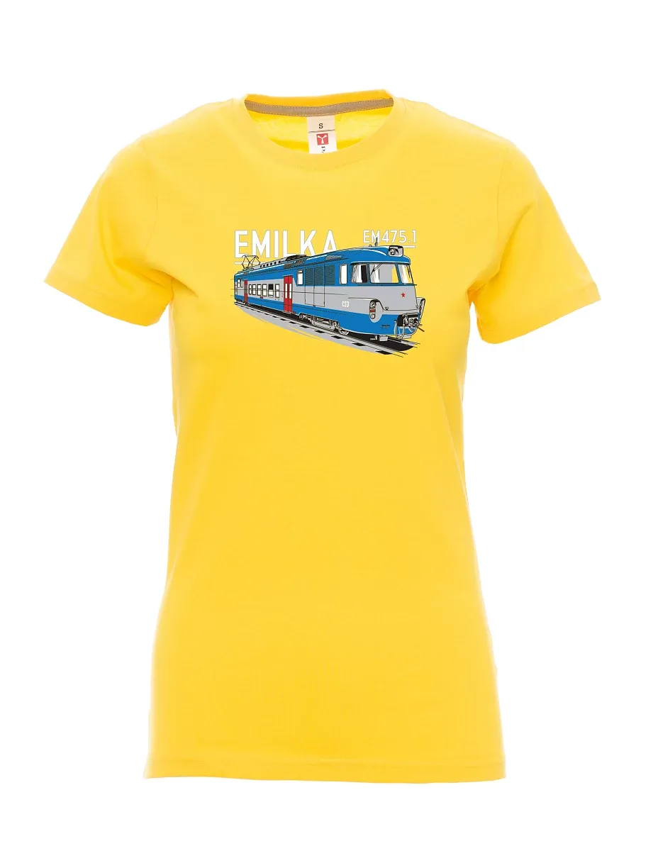 Maglia da donna gialla Unità elettriche 475.1