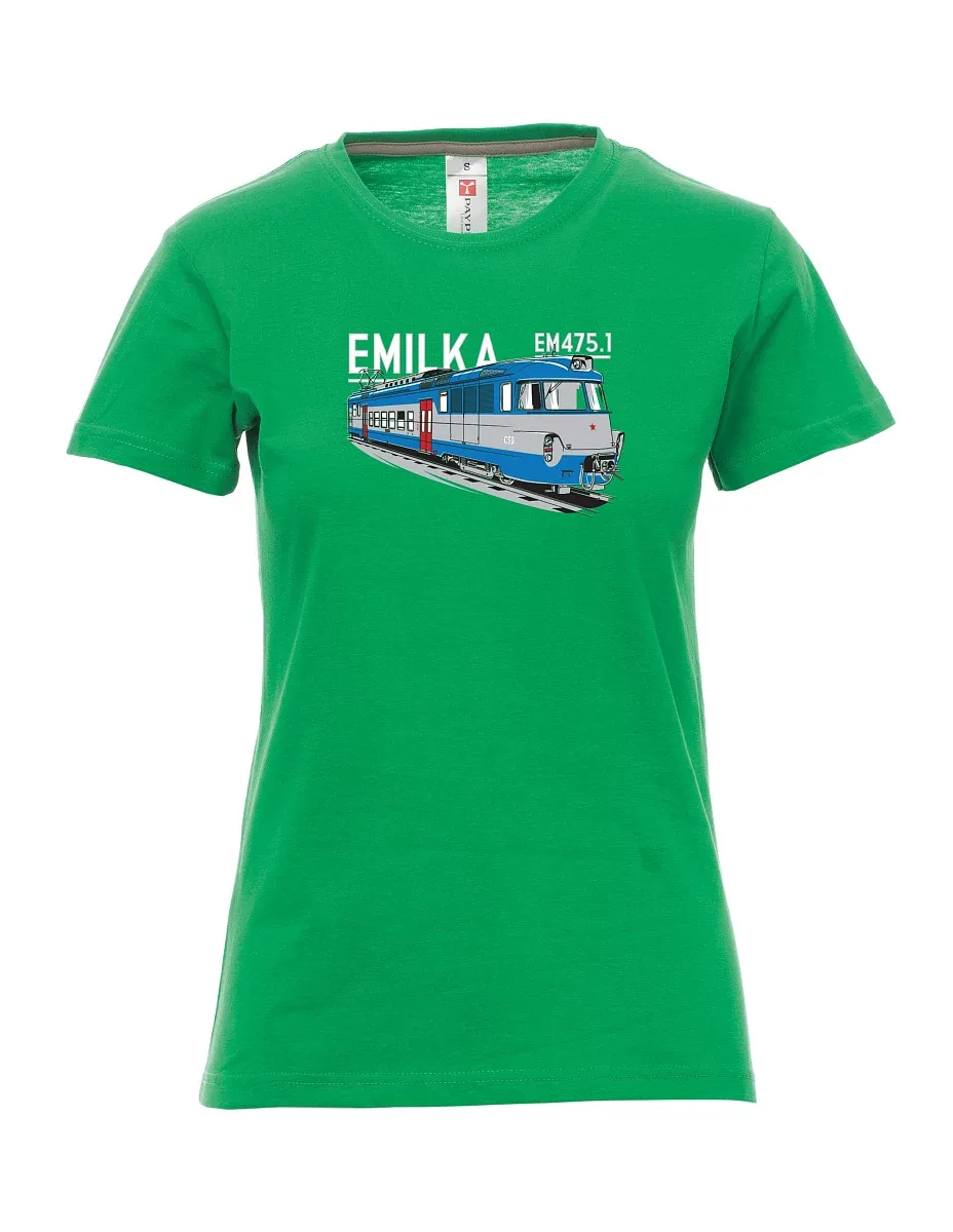 Maglia da donna verde Unità elettriche 475.1