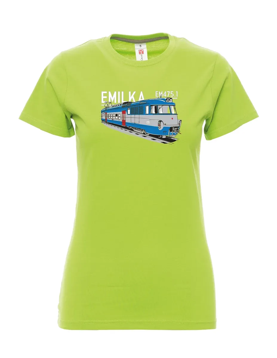 Maglia da donna colore lime Unità elettriche 475.1