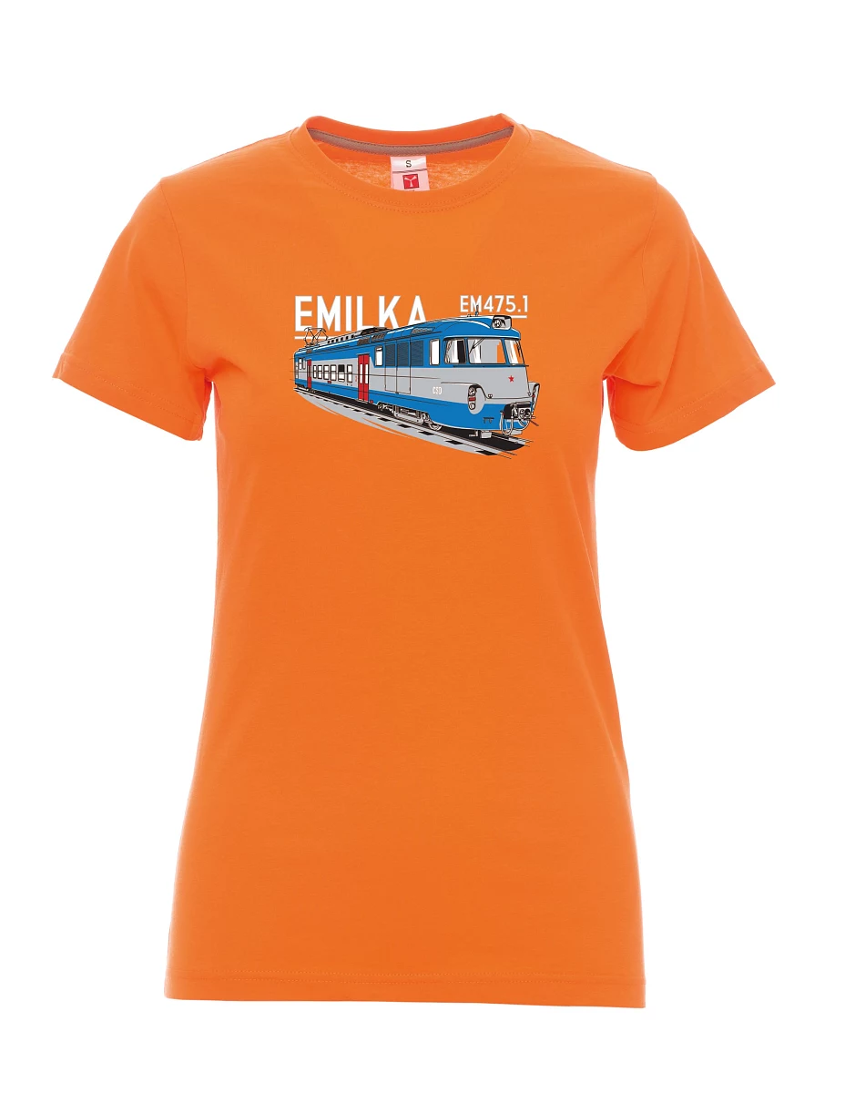 Maglia da donna arancione Unità elettriche 475.1