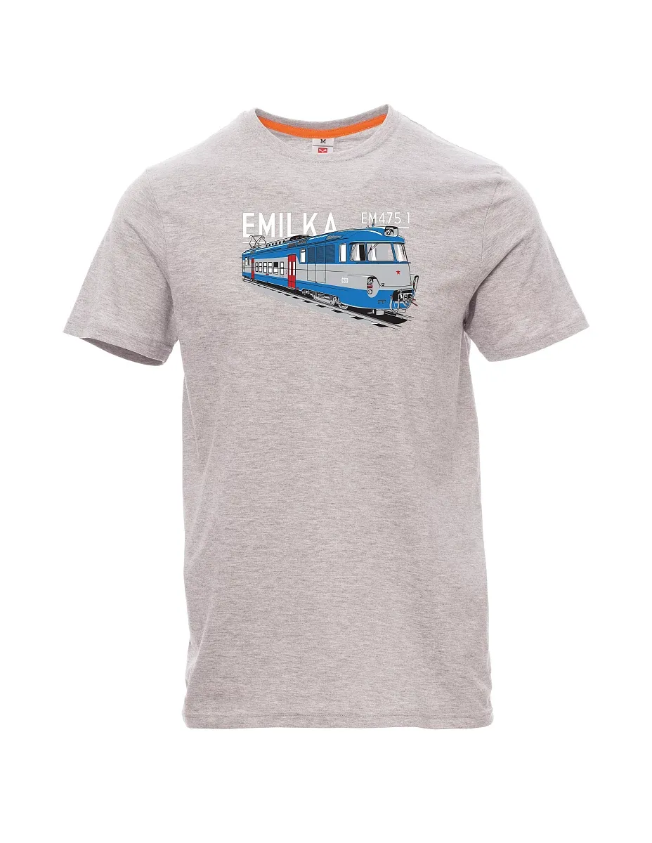 Maglia da uomo grigio melange Unità elettriche 475.1
