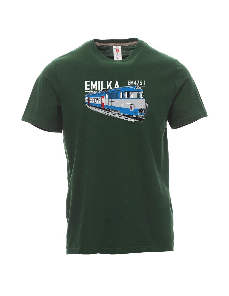 Maglia da uomo verde scuro Unità elettriche 475.1