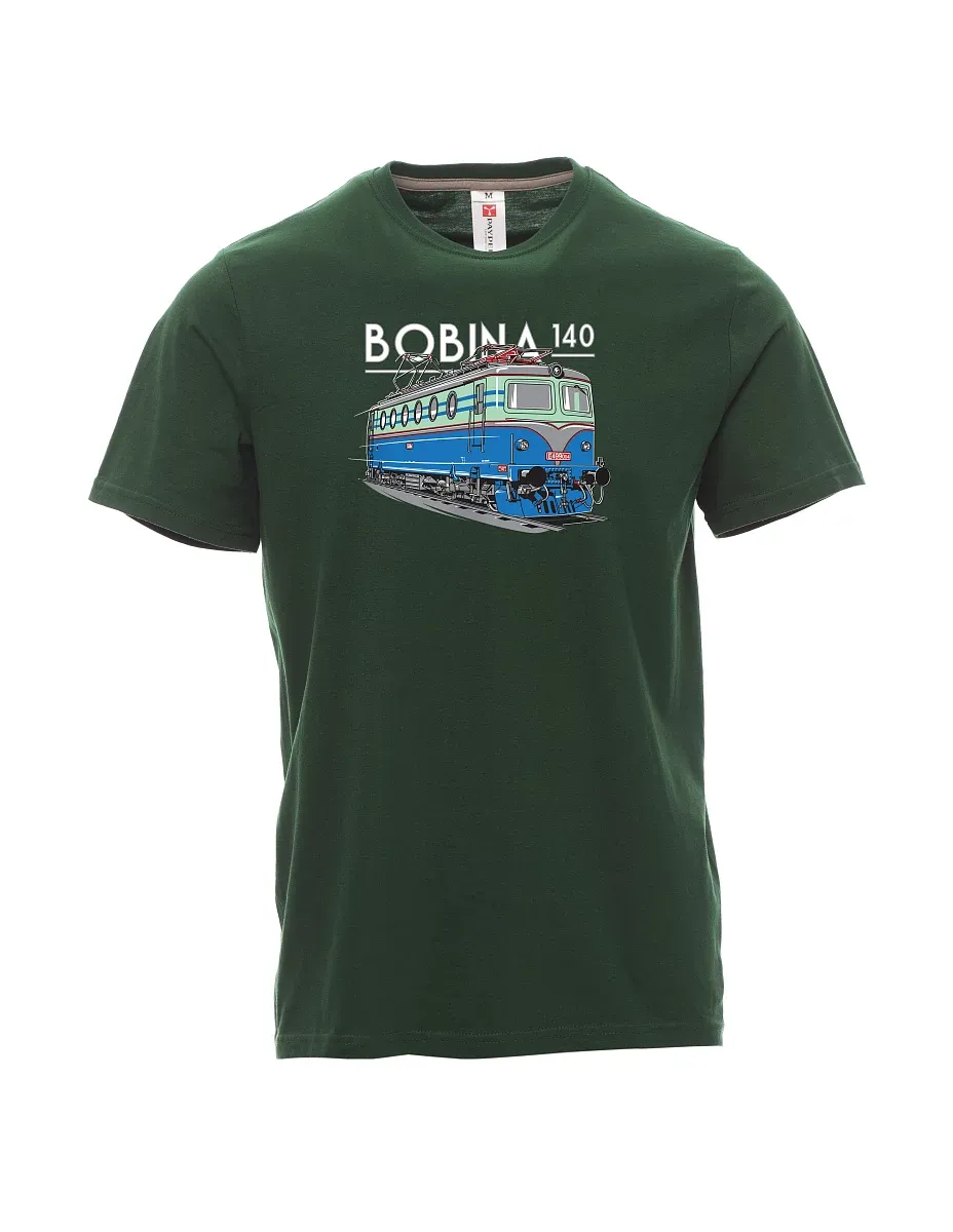 Maglia da uomo verde scuro Locomotiva 140