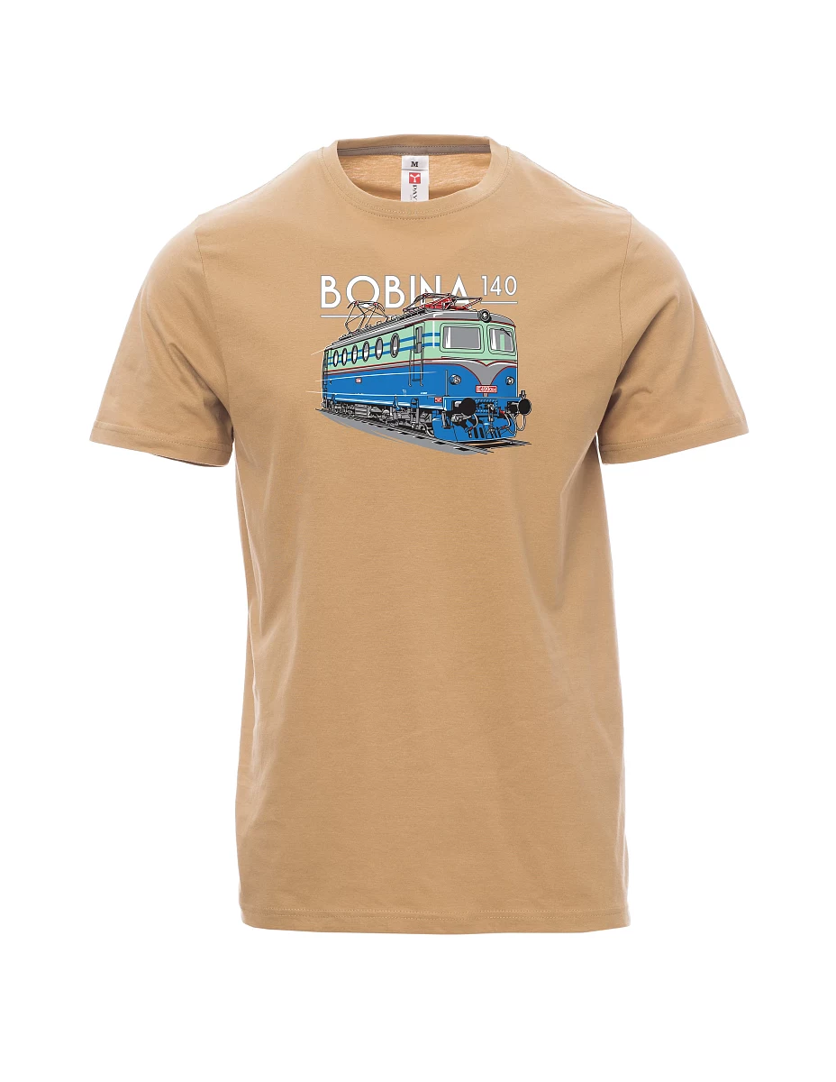Maglia da uomo marrone Locomotiva 140