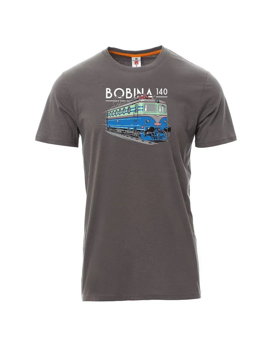 Maglia da uomo grigia Locomotiva 140
