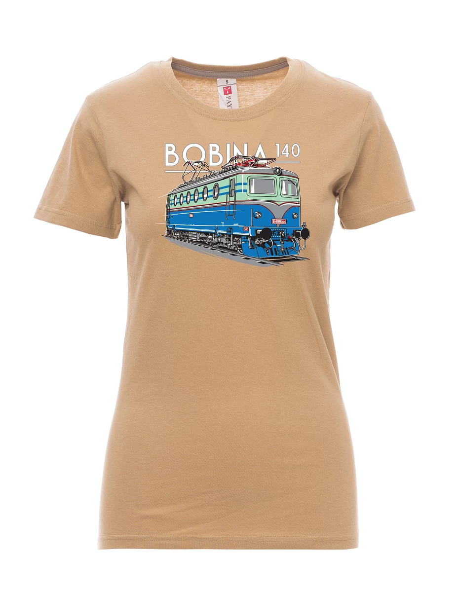 Maglia da donna marrone Locomotiva 140
