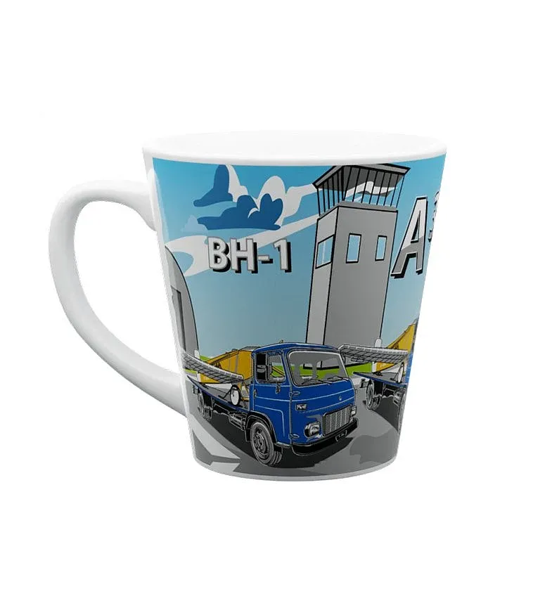 Tazza di ceramica Avia A30 e aereo BH - 1 300 ml