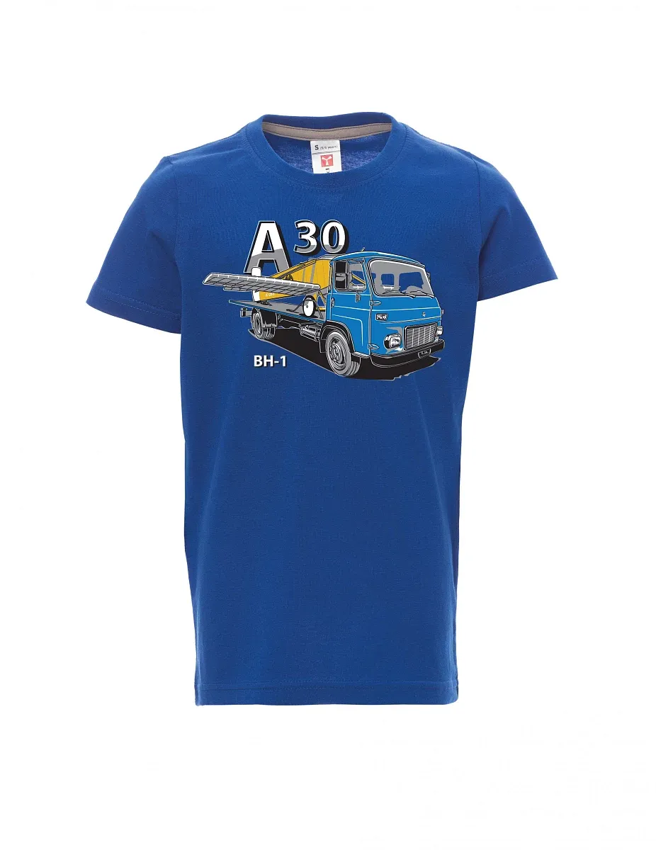 Maglia da bambino blu Avia A30 a aereo BH - 1