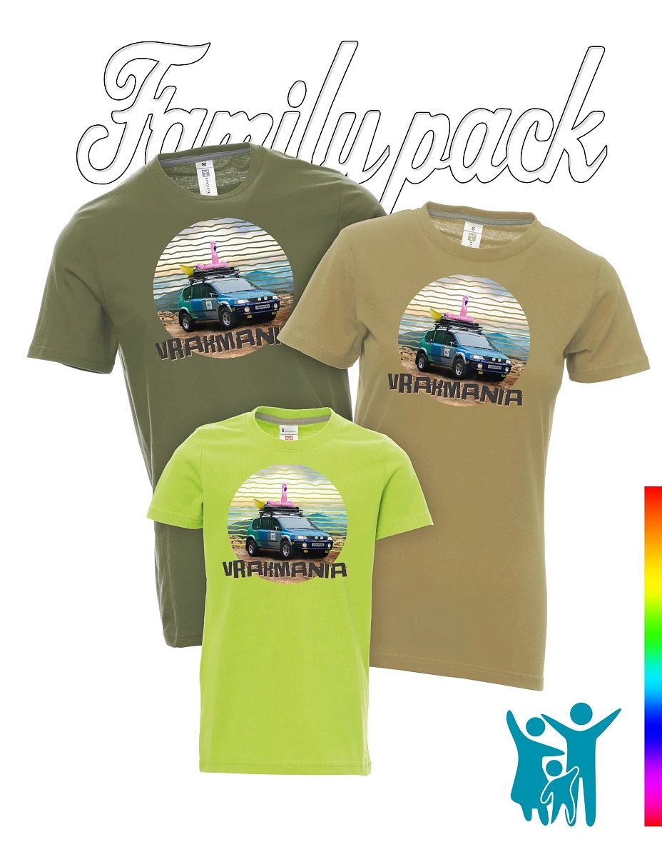 Set familiare di maglie con Vrakmania