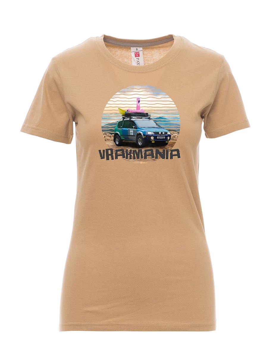 Maglia da donna marrone Vrakmania