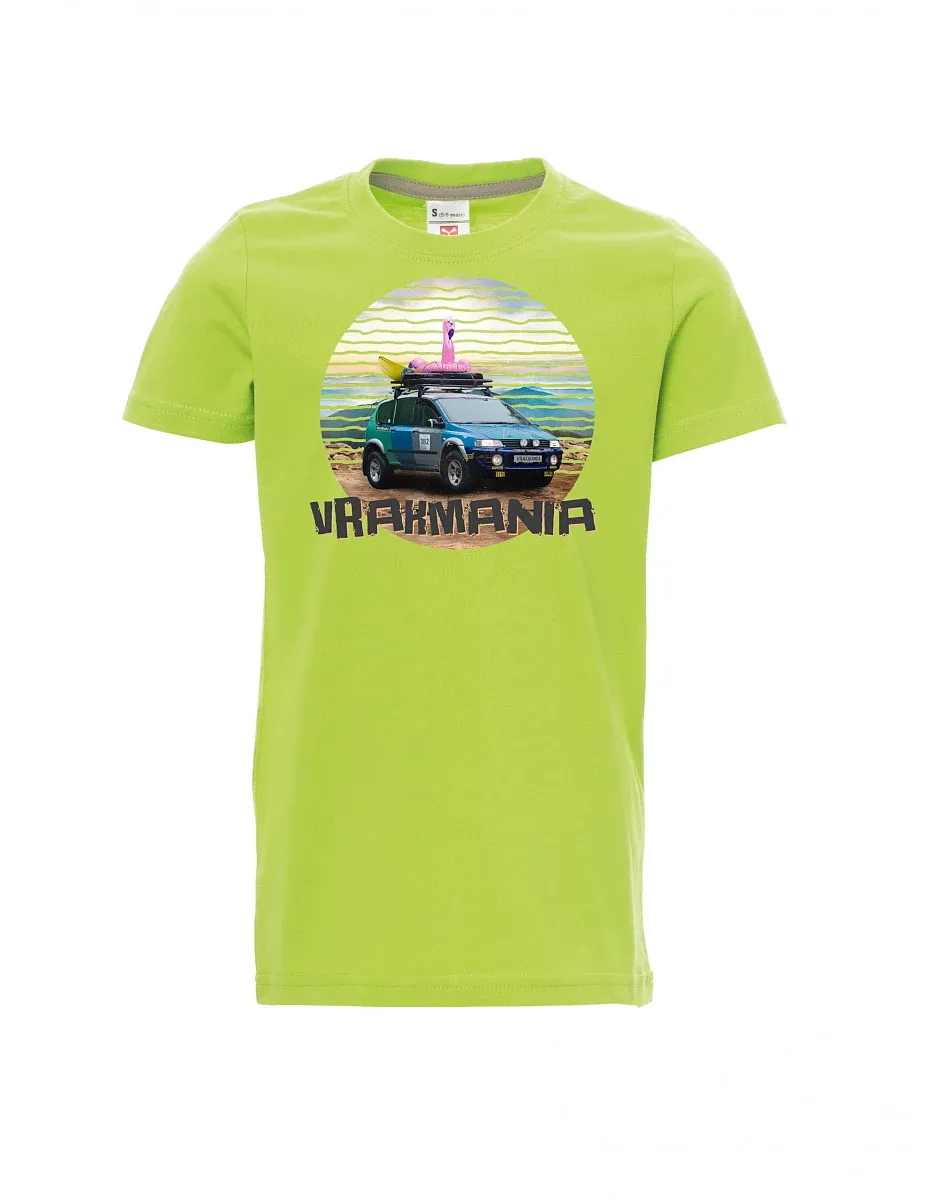Maglia da bambino verde chiaro Vrakmania