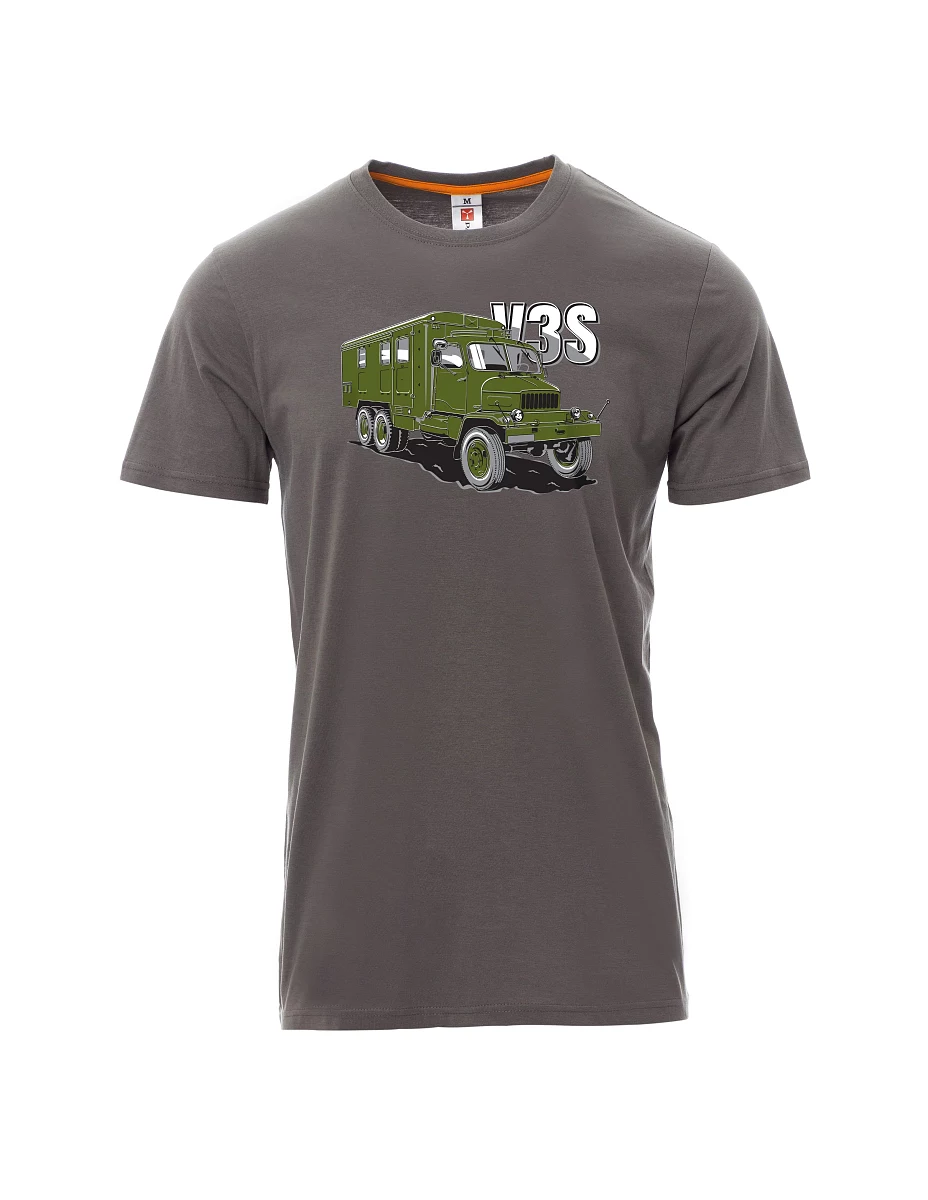 Maglia da uomo grigia Camion V3S Mobiletto