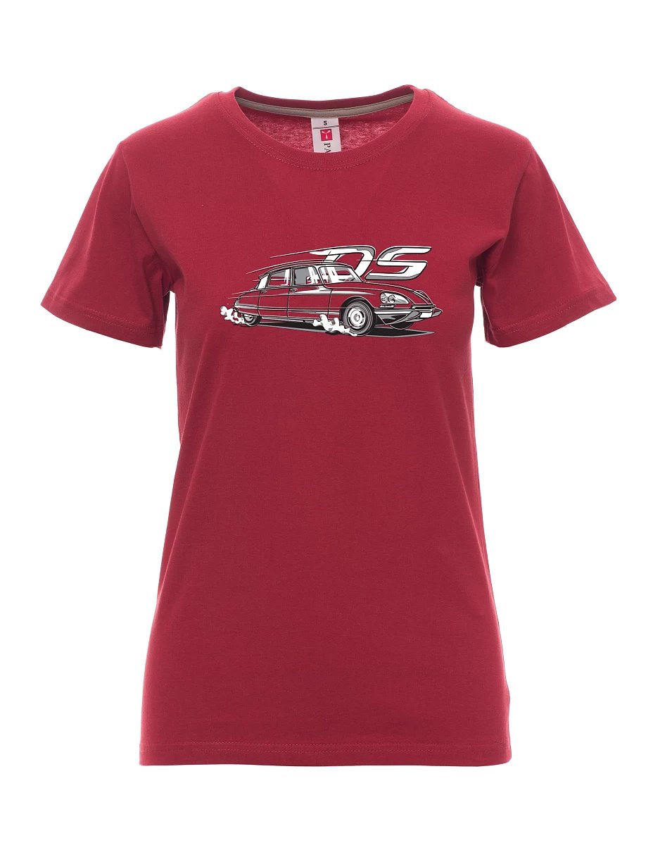 Maglia da donna colore bordeaux veterano francese DS