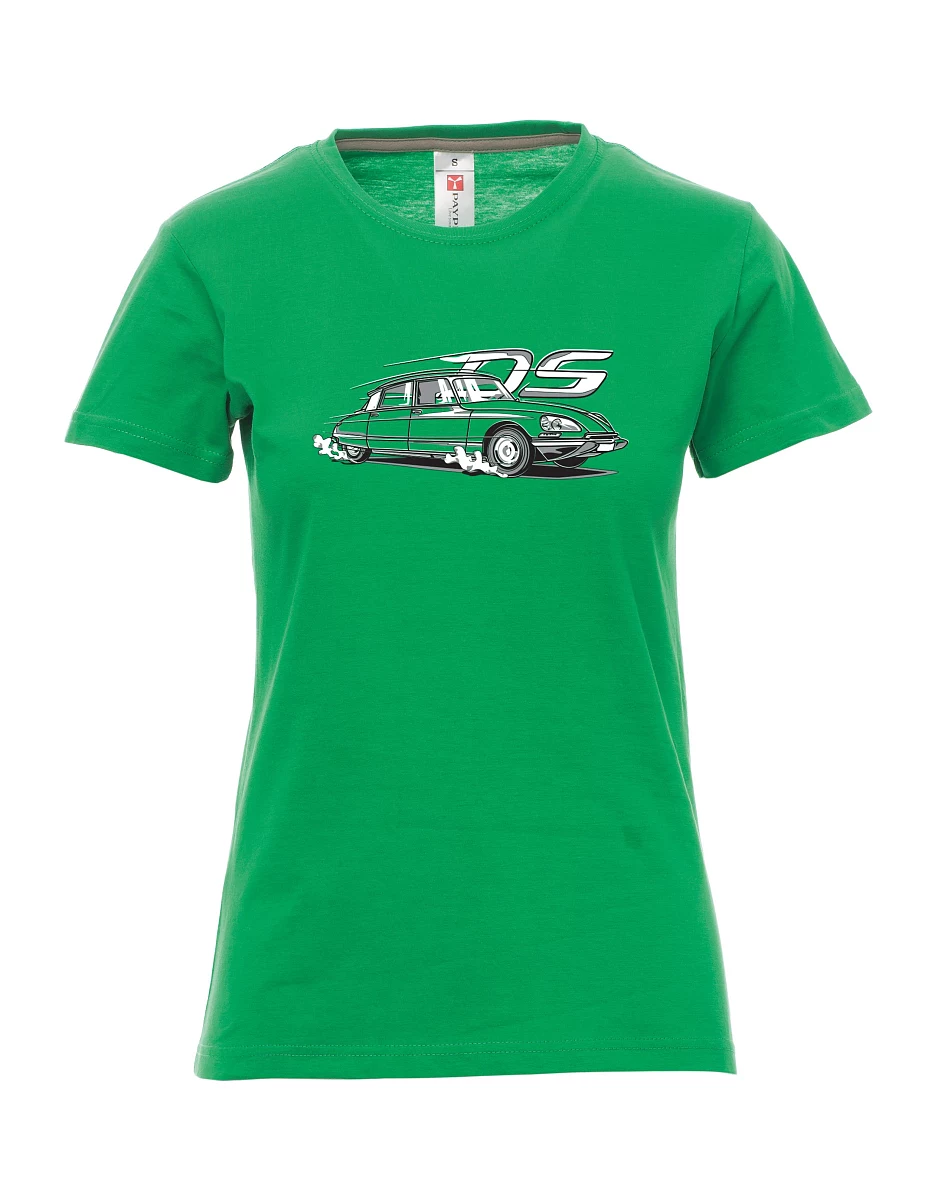 Maglia da donna verde veterano francese DS